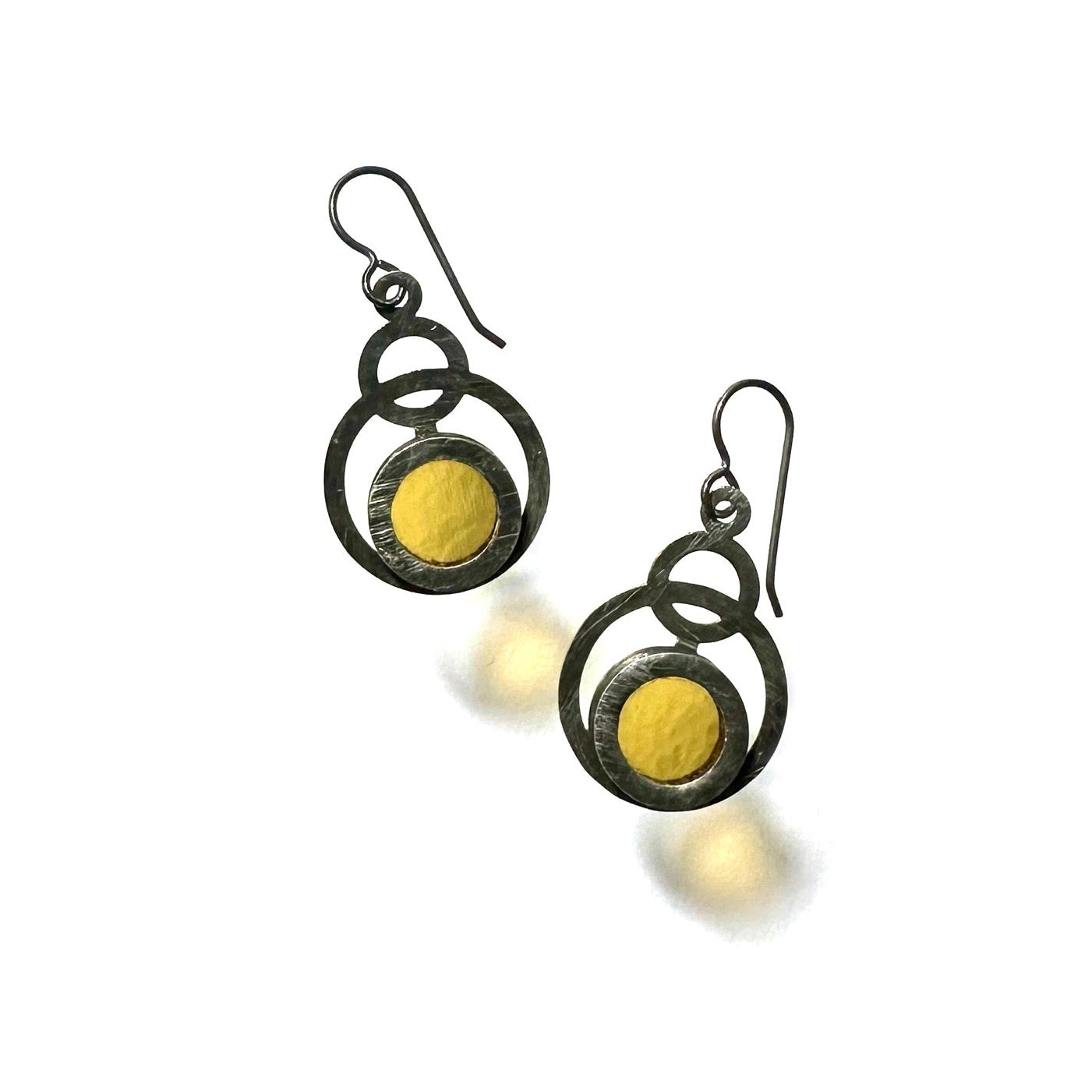 Mini Honey Eclipse Earrings
