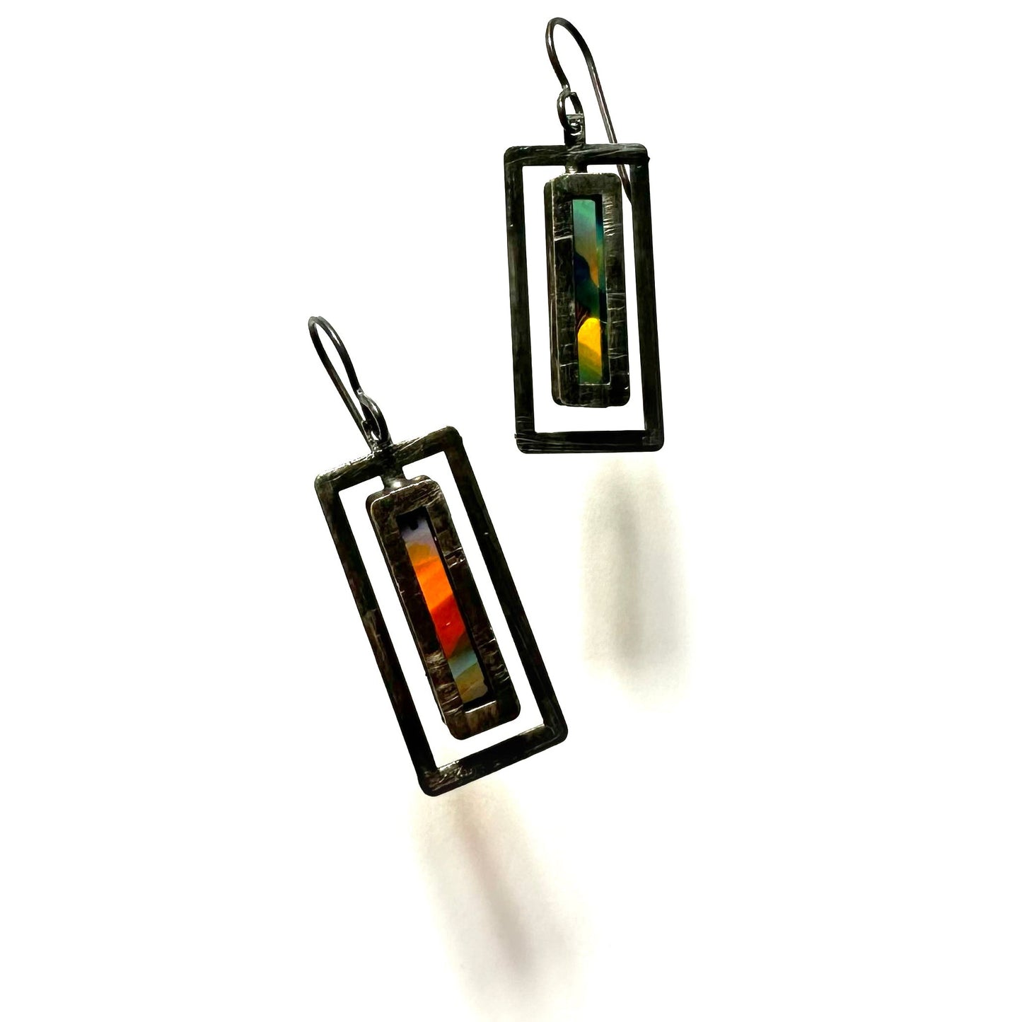 Rainbow Atrium Earrings