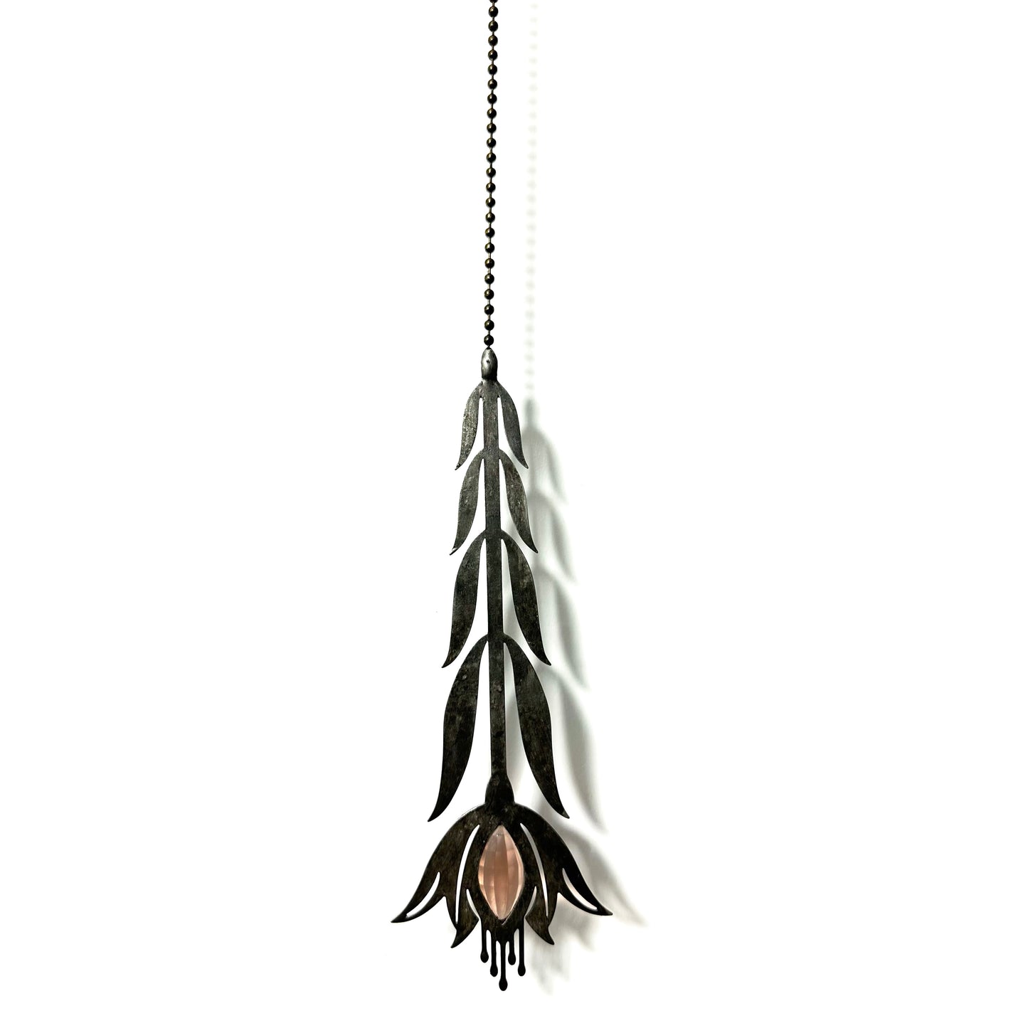 Peach Fleur Suncatcher