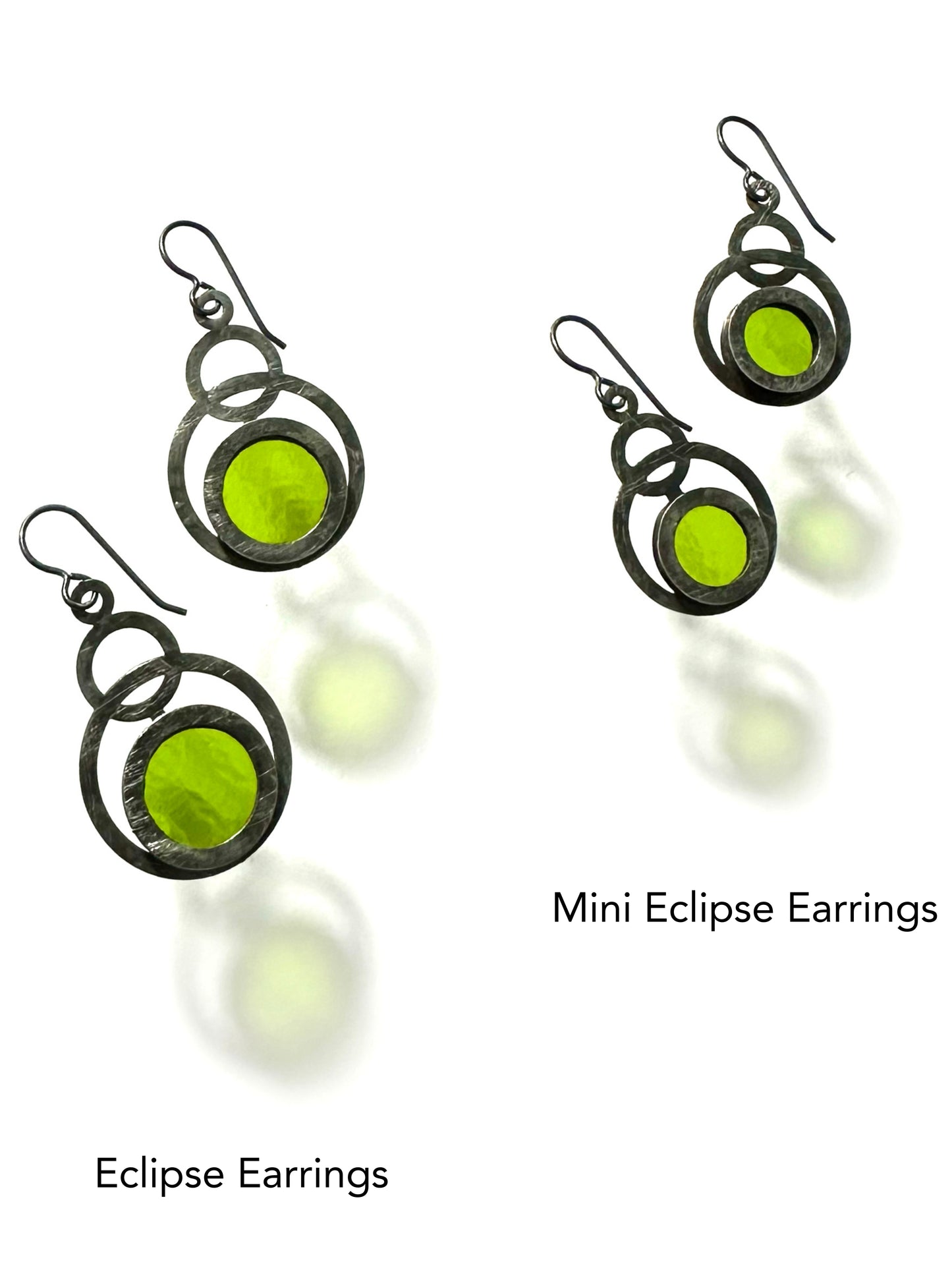 Mini Honey Eclipse Earrings