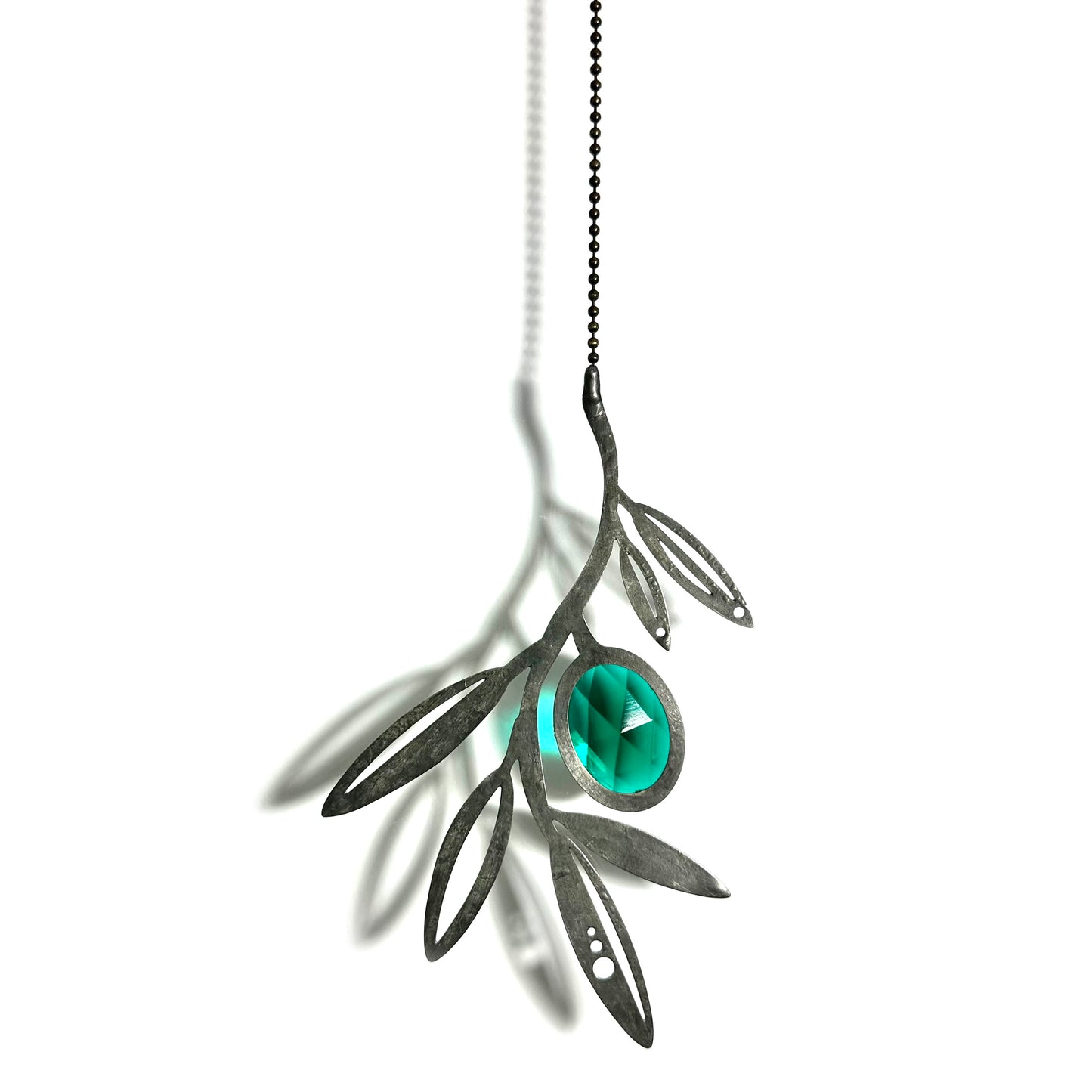 Teal Olea Suncatcher