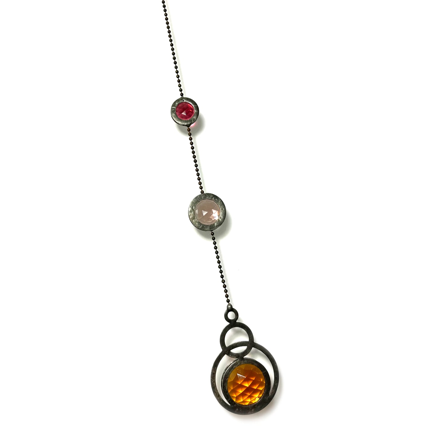 AMBRE/TURQUOISE/MOUSSE DE MER ECLIPSE SUNCATCHER