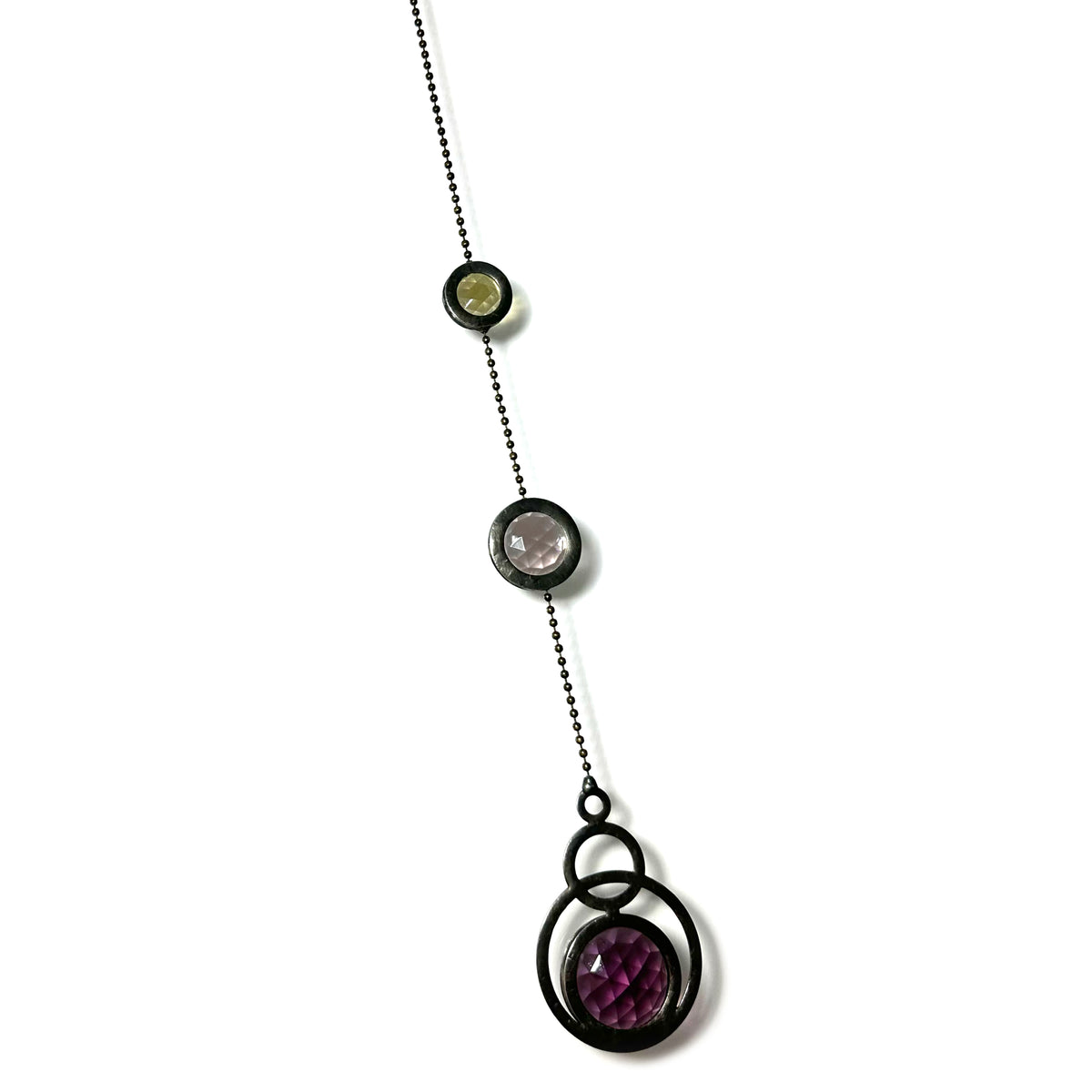 Amethyst/Pale Pink/Honey Eclipse Suncatcher