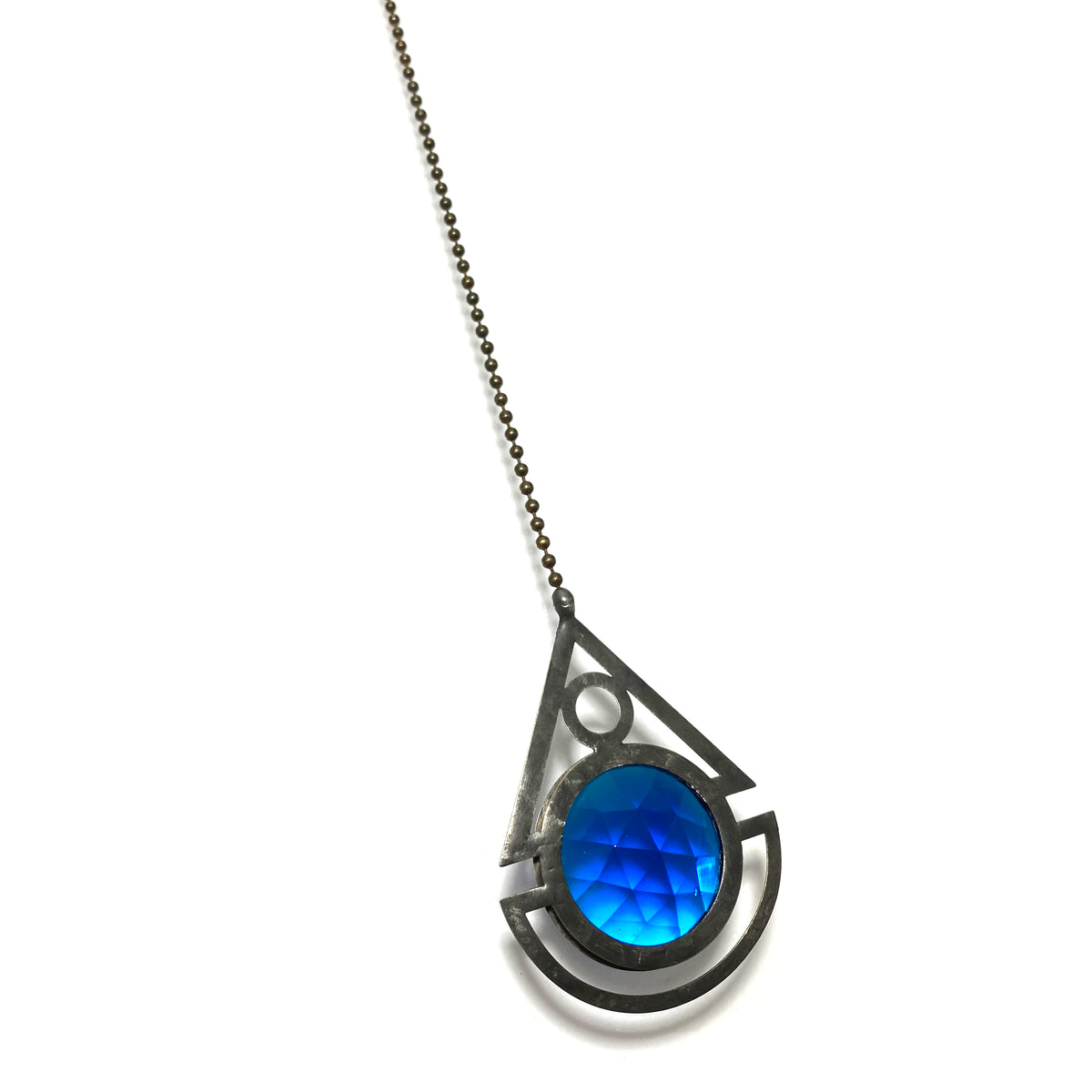 Mini Sapphire Seafarer Suncatcher