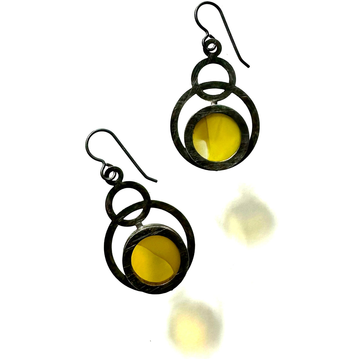 Canary/Saffron Eclipse Earrings