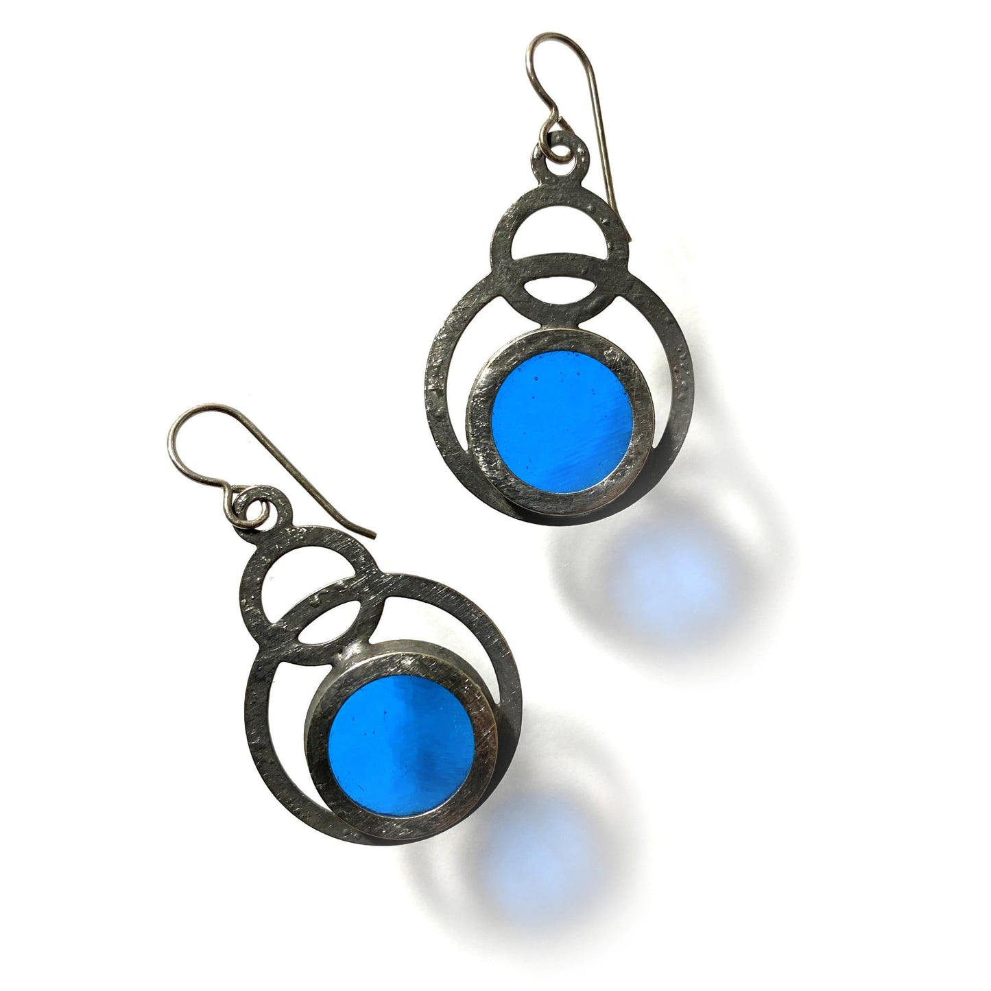 BOUCLES D'OREILLES SAPHIR ÉCLIPSE