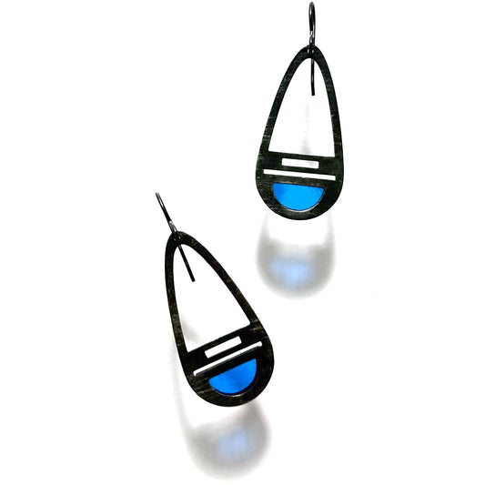 Sapphire Vesper Earrings