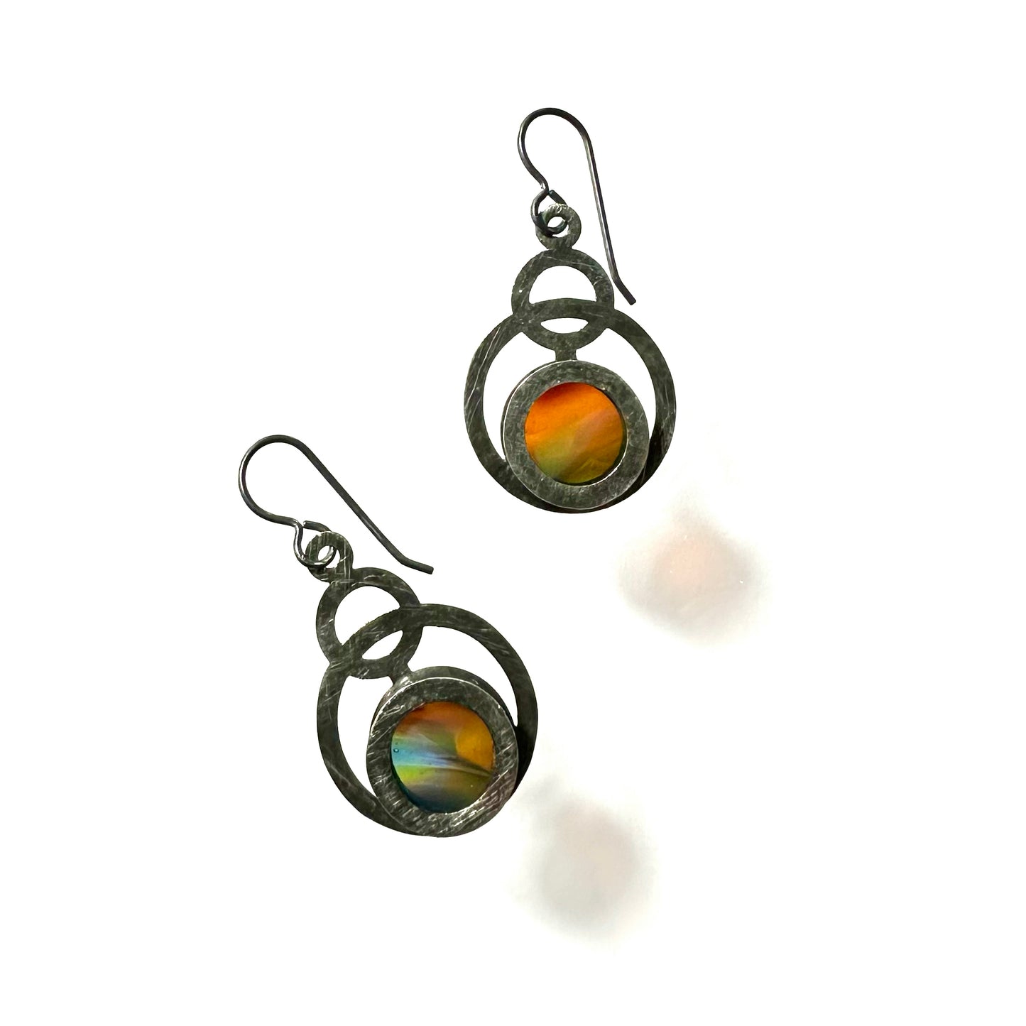 Mini Rainbow Eclipse Earrings