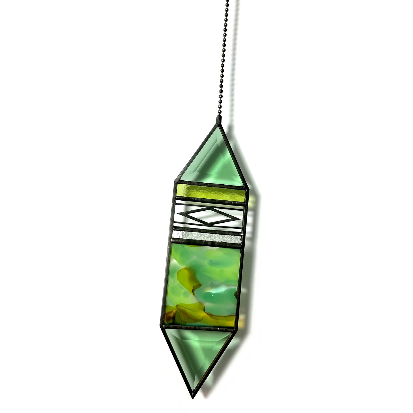 Sunset Trigon Suncatcher #3